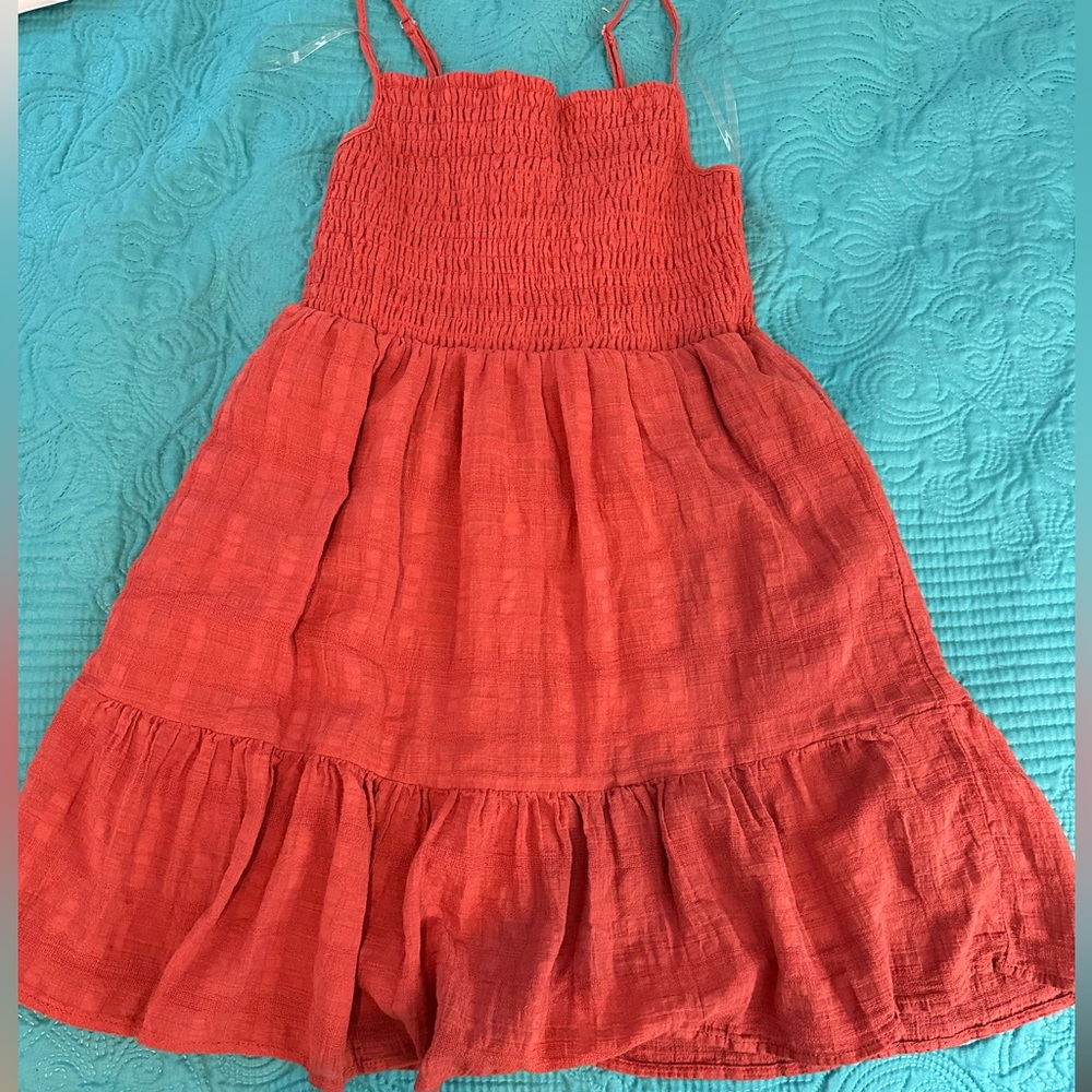 Coral sundress